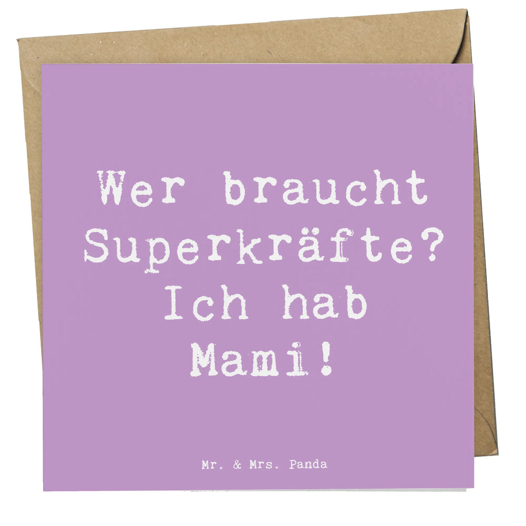 Deluxe Karte Spruch Mami Magie Grußkarte, Klappkarte, Hochwertige Klappkarte, Karte, Hochzeitskarte, Glückwunschkarte, Geburtstagskarte, Hochwertige Grußkarte, Einladungskarte, Familie, Vatertag, Muttertag, Bruder, Schwester, Mama, Papa, Oma, Opa