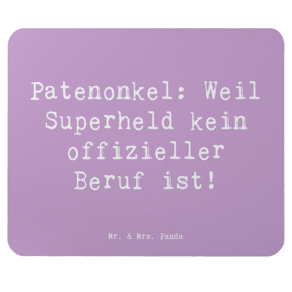 Mouse mat Saying Patenonkel: Weil Superheld kein offizieller Beruf ist! Mousepad, Computer zubehör, Büroausstattung, PC Zubehör, Arbeitszimmer, Mauspad, Einzigartiges Mauspad, Designer Mauspad, Mausunterlage, Mauspad Büro, Familie, Vatertag, Muttertag, Bruder, Schwester, Mama, Papa, Oma, Opa