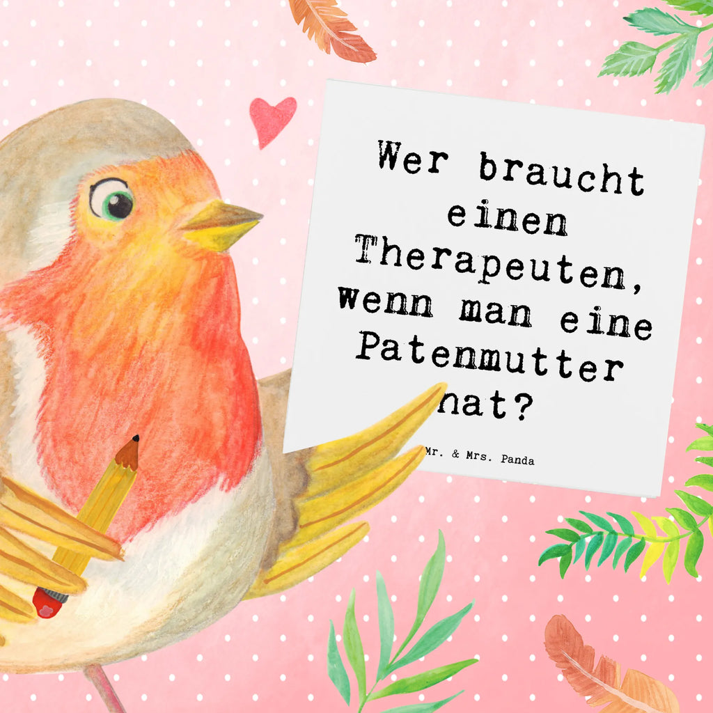 Deluxe Karte Spruch Liebe Patenmutter Hochzeitskarte, Klappkarte, Hochwertige Grußkarte, Glückwunschkarte, Karte, Hochwertige Klappkarte, Einladungskarte, Geburtstagskarte, Grußkarte, Familie, Vatertag, Muttertag, Bruder, Schwester, Mama, Papa, Oma, Opa