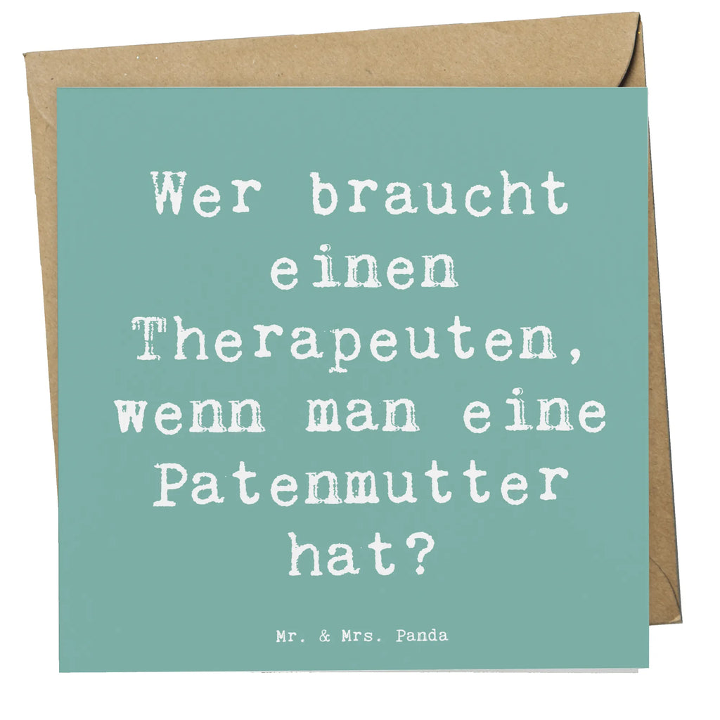Deluxe Karte Spruch Liebe Patenmutter Hochzeitskarte, Klappkarte, Hochwertige Grußkarte, Glückwunschkarte, Karte, Hochwertige Klappkarte, Einladungskarte, Geburtstagskarte, Grußkarte, Familie, Vatertag, Muttertag, Bruder, Schwester, Mama, Papa, Oma, Opa