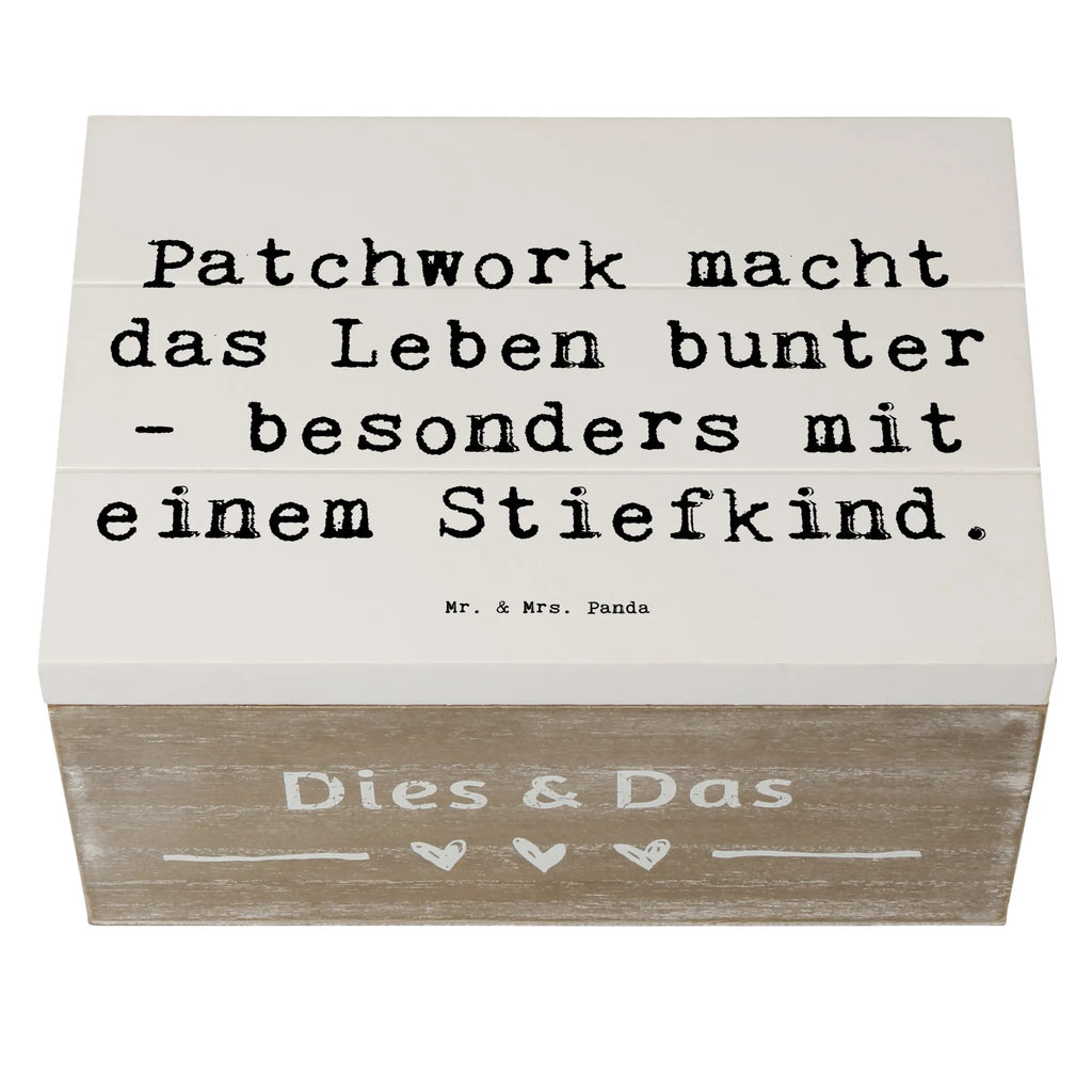 Holzkiste Spruch Buntes Stiefkind Erinnerungskiste, Geschenkdose, Erinnerungsbox, Dekokiste, XXL, Truhe, Holzkiste, Kiste, Schatulle, Geschenkbox, Aufbewahrungsbox, Schatzkiste, Familie, Vatertag, Muttertag, Bruder, Schwester, Mama, Papa, Oma, Opa