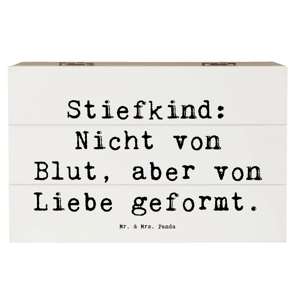 Wooden chest Saying Stiefkind: Nicht von Blut, aber von Liebe geformt. Schatulle, Erinnerungskiste, Geschenkdose, Truhe, Geschenkbox, Holzkiste, Kiste, XXL, Aufbewahrungsbox, Schatzkiste, Erinnerungsbox, Dekokiste, Familie, Vatertag, Muttertag, Bruder, Schwester, Mama, Papa, Oma, Opa