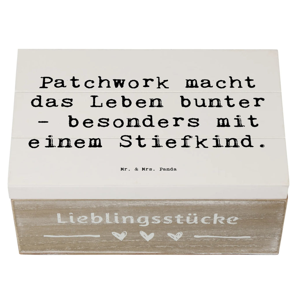 Holzkiste Spruch Buntes Stiefkind Erinnerungskiste, Geschenkdose, Erinnerungsbox, Dekokiste, XXL, Truhe, Holzkiste, Kiste, Schatulle, Geschenkbox, Aufbewahrungsbox, Schatzkiste, Familie, Vatertag, Muttertag, Bruder, Schwester, Mama, Papa, Oma, Opa