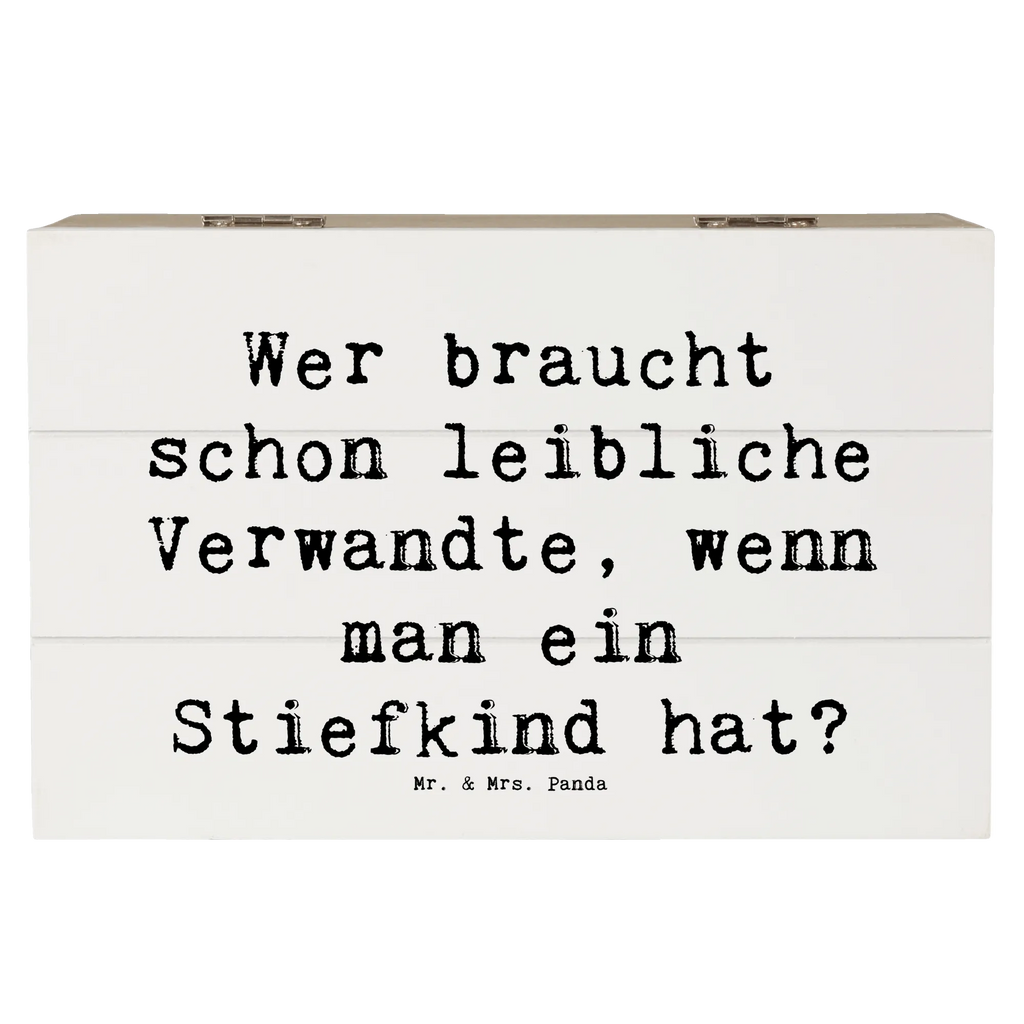 Holzkiste Spruch Stiefkindliebe Truhe, Schatzkiste, Schatulle, Holzkiste, Geschenkbox, Erinnerungskiste, Geschenkdose, XXL, Aufbewahrungsbox, Erinnerungsbox, Kiste, Dekokiste, Familie, Vatertag, Muttertag, Bruder, Schwester, Mama, Papa, Oma, Opa