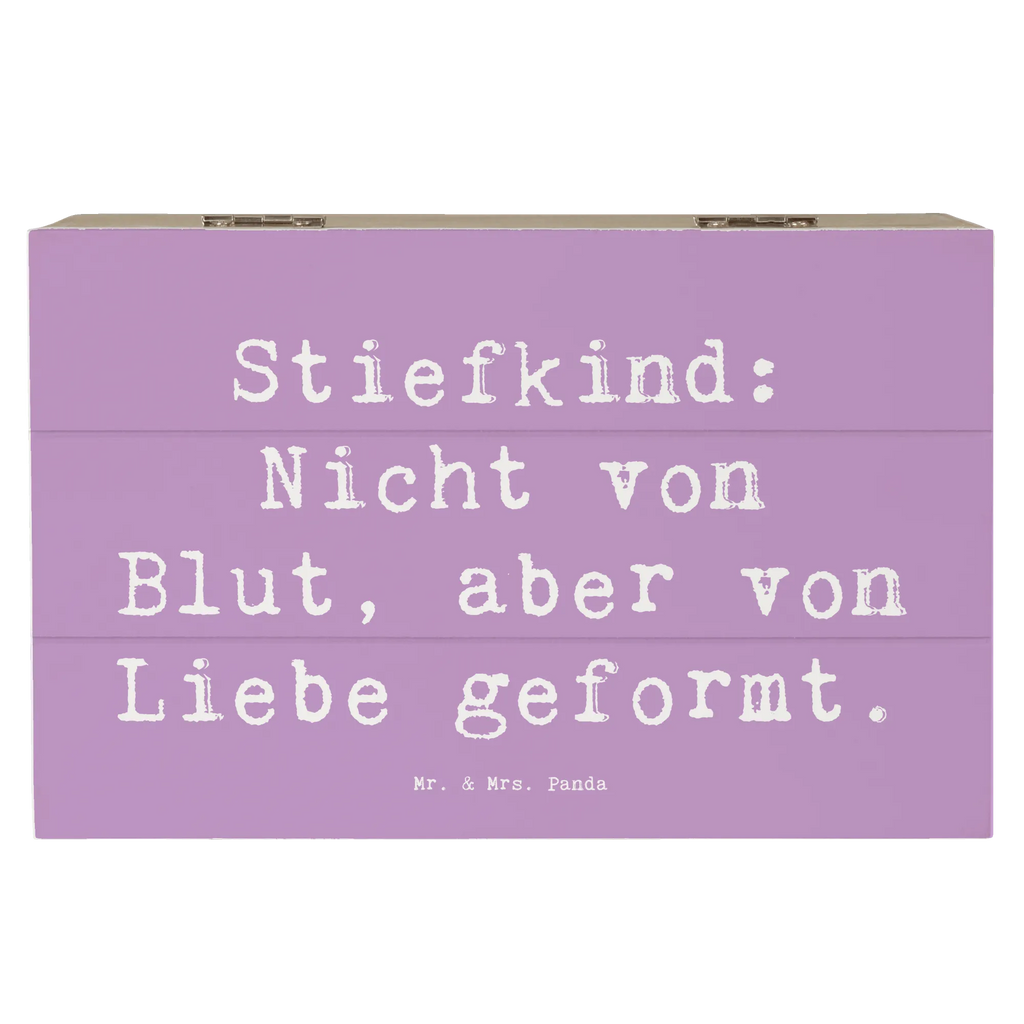 Wooden chest Saying Stiefkind: Nicht von Blut, aber von Liebe geformt. Schatulle, Erinnerungskiste, Geschenkdose, Truhe, Geschenkbox, Holzkiste, Kiste, XXL, Aufbewahrungsbox, Schatzkiste, Erinnerungsbox, Dekokiste, Familie, Vatertag, Muttertag, Bruder, Schwester, Mama, Papa, Oma, Opa
