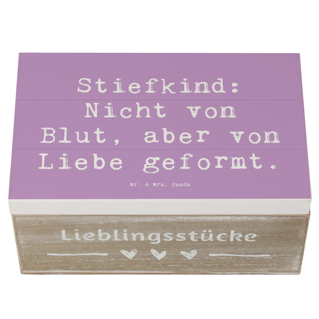 Wooden chest Saying Stiefkind: Nicht von Blut, aber von Liebe geformt. Schatulle, Erinnerungskiste, Geschenkdose, Truhe, Geschenkbox, Holzkiste, Kiste, XXL, Aufbewahrungsbox, Schatzkiste, Erinnerungsbox, Dekokiste, Familie, Vatertag, Muttertag, Bruder, Schwester, Mama, Papa, Oma, Opa