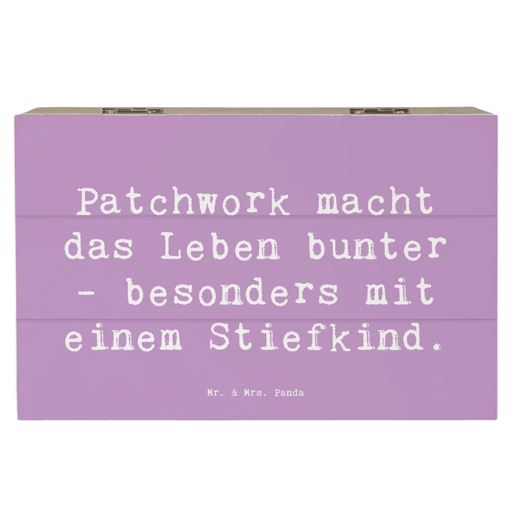 Holzkiste Spruch Buntes Stiefkind Erinnerungskiste, Geschenkdose, Erinnerungsbox, Dekokiste, XXL, Truhe, Holzkiste, Kiste, Schatulle, Geschenkbox, Aufbewahrungsbox, Schatzkiste, Familie, Vatertag, Muttertag, Bruder, Schwester, Mama, Papa, Oma, Opa