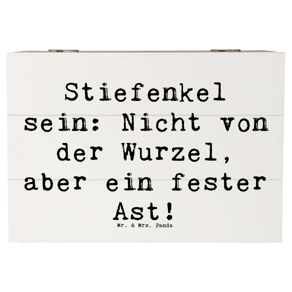 Holzkiste Spruch Stiefenkel Holzkiste, XXL, Geschenkdose, Schatulle, Aufbewahrungsbox, Erinnerungsbox, Erinnerungskiste, Dekokiste, Schatzkiste, Geschenkbox, Kiste, Truhe, Familie, Vatertag, Muttertag, Bruder, Schwester, Mama, Papa, Oma, Opa