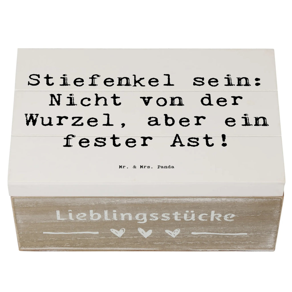 Holzkiste Spruch Stiefenkel Holzkiste, XXL, Geschenkdose, Schatulle, Aufbewahrungsbox, Erinnerungsbox, Erinnerungskiste, Dekokiste, Schatzkiste, Geschenkbox, Kiste, Truhe, Familie, Vatertag, Muttertag, Bruder, Schwester, Mama, Papa, Oma, Opa
