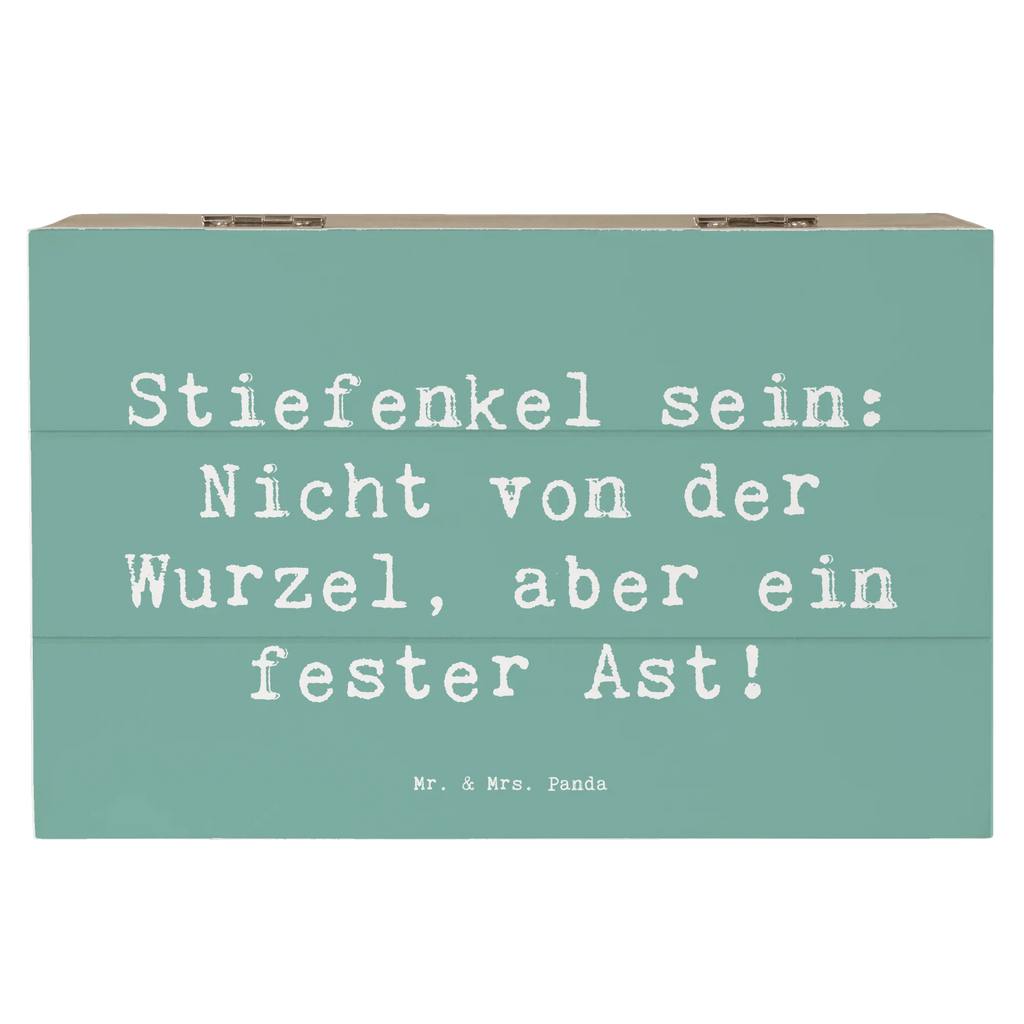 Holzkiste Spruch Stiefenkel Holzkiste, XXL, Geschenkdose, Schatulle, Aufbewahrungsbox, Erinnerungsbox, Erinnerungskiste, Dekokiste, Schatzkiste, Geschenkbox, Kiste, Truhe, Familie, Vatertag, Muttertag, Bruder, Schwester, Mama, Papa, Oma, Opa