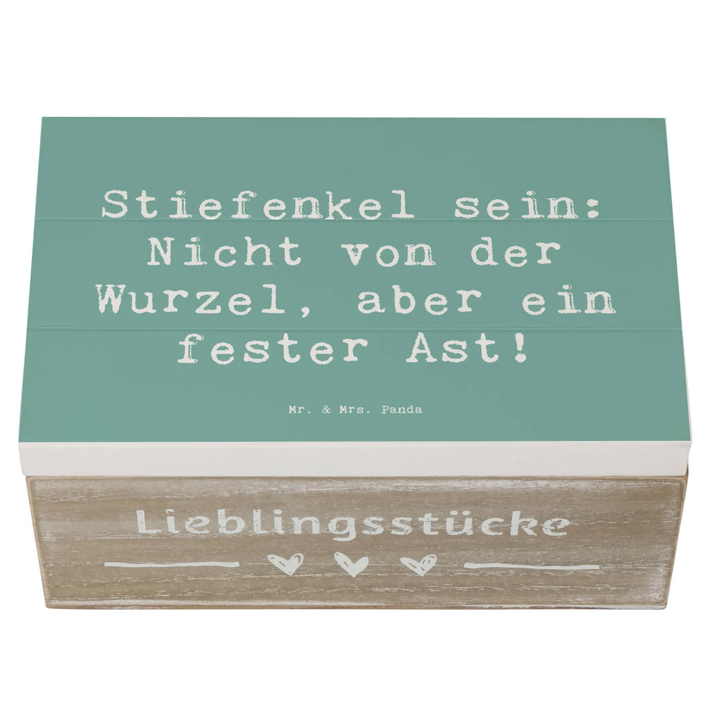 Holzkiste Spruch Stiefenkel Holzkiste, XXL, Geschenkdose, Schatulle, Aufbewahrungsbox, Erinnerungsbox, Erinnerungskiste, Dekokiste, Schatzkiste, Geschenkbox, Kiste, Truhe, Familie, Vatertag, Muttertag, Bruder, Schwester, Mama, Papa, Oma, Opa