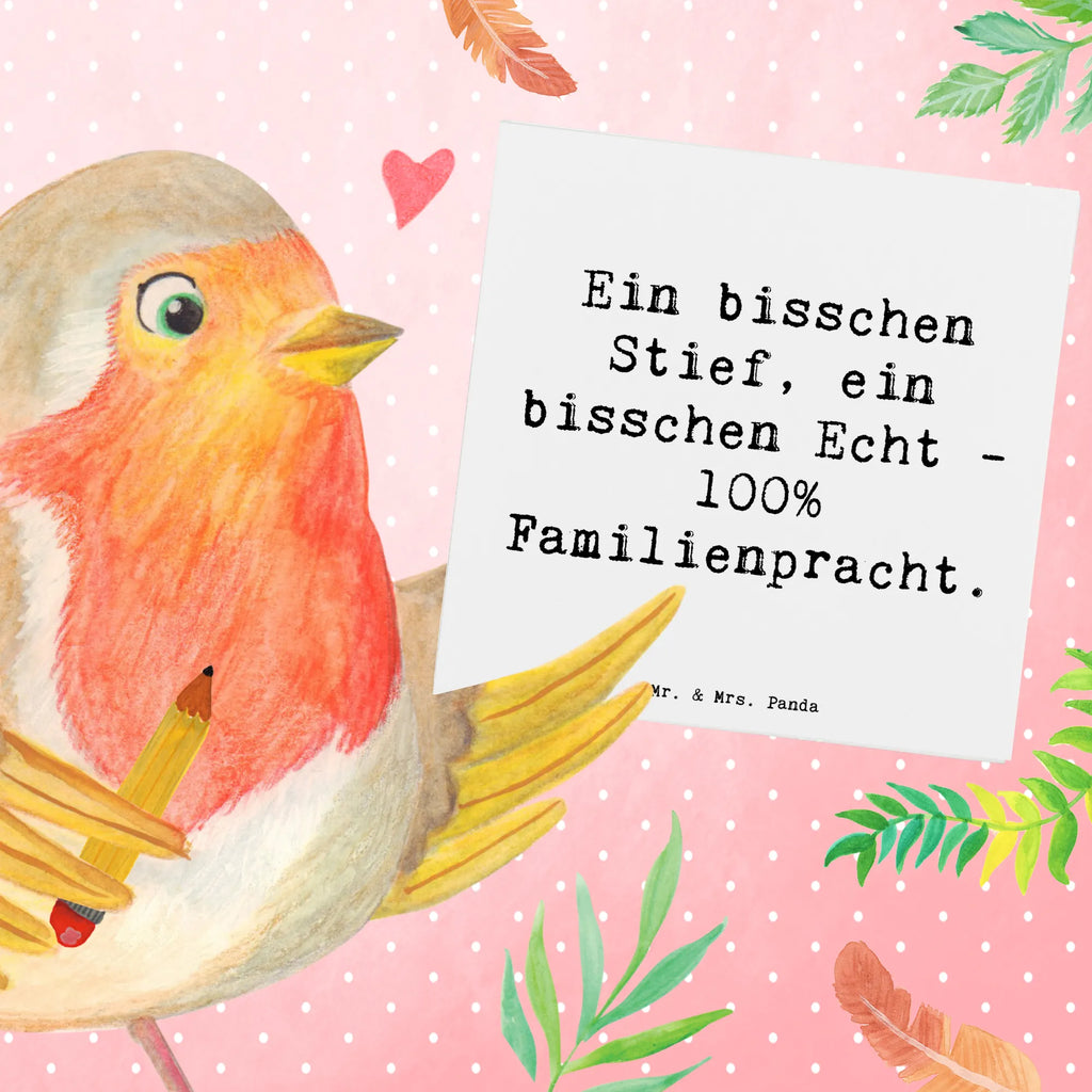 Deluxe Karte Spruch Liebe Stiefenkel Karte, Hochzeitskarte, Geburtstagskarte, Hochwertige Klappkarte, Glückwunschkarte, Klappkarte, Einladungskarte, Grußkarte, Hochwertige Grußkarte, Familie, Vatertag, Muttertag, Bruder, Schwester, Mama, Papa, Oma, Opa