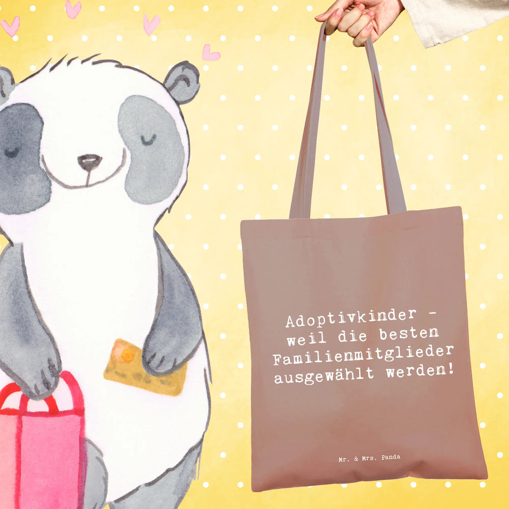 Tote bag Saying Adoptivkinder - weil die besten Familienmitglieder ausgewählt werden! Beuteltasche, Beutel, Einkaufstasche, Jutebeutel, Stoffbeutel, Tasche, Shopper, Umhängetasche, Strandtasche, Schultertasche, Stofftasche, Tragetasche, Badetasche, Jutetasche, Einkaufstüte, Laptoptasche, Familie, Vatertag, Muttertag, Bruder, Schwester, Mama, Papa, Oma, Opa