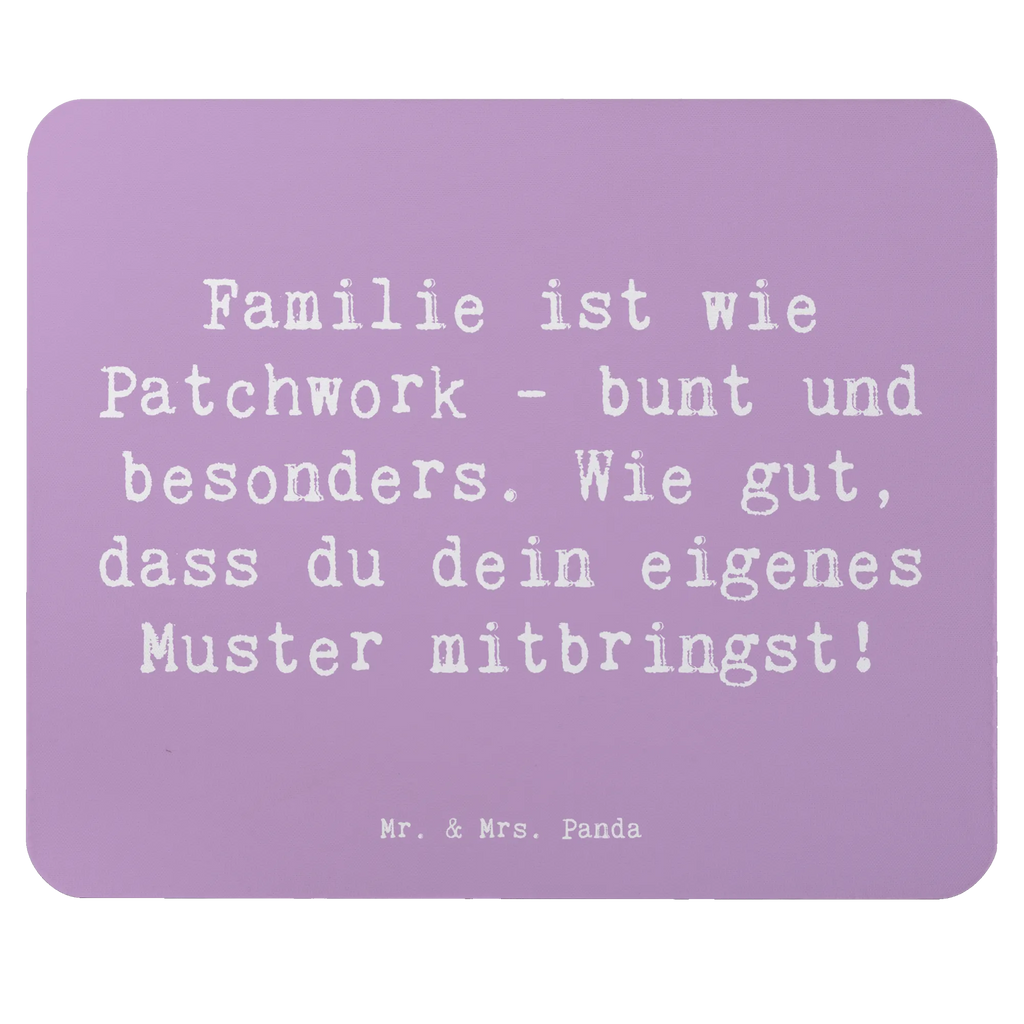 Mouse mat Saying Familie ist wie Patchwork - bunt und besonders. Wie gut, dass du dein eigenes Muster mitbringst! Mousepad, Computer zubehör, Büroausstattung, PC Zubehör, Arbeitszimmer, Mauspad, Einzigartiges Mauspad, Designer Mauspad, Mausunterlage, Mauspad Büro, Familie, Vatertag, Muttertag, Bruder, Schwester, Mama, Papa, Oma, Opa
