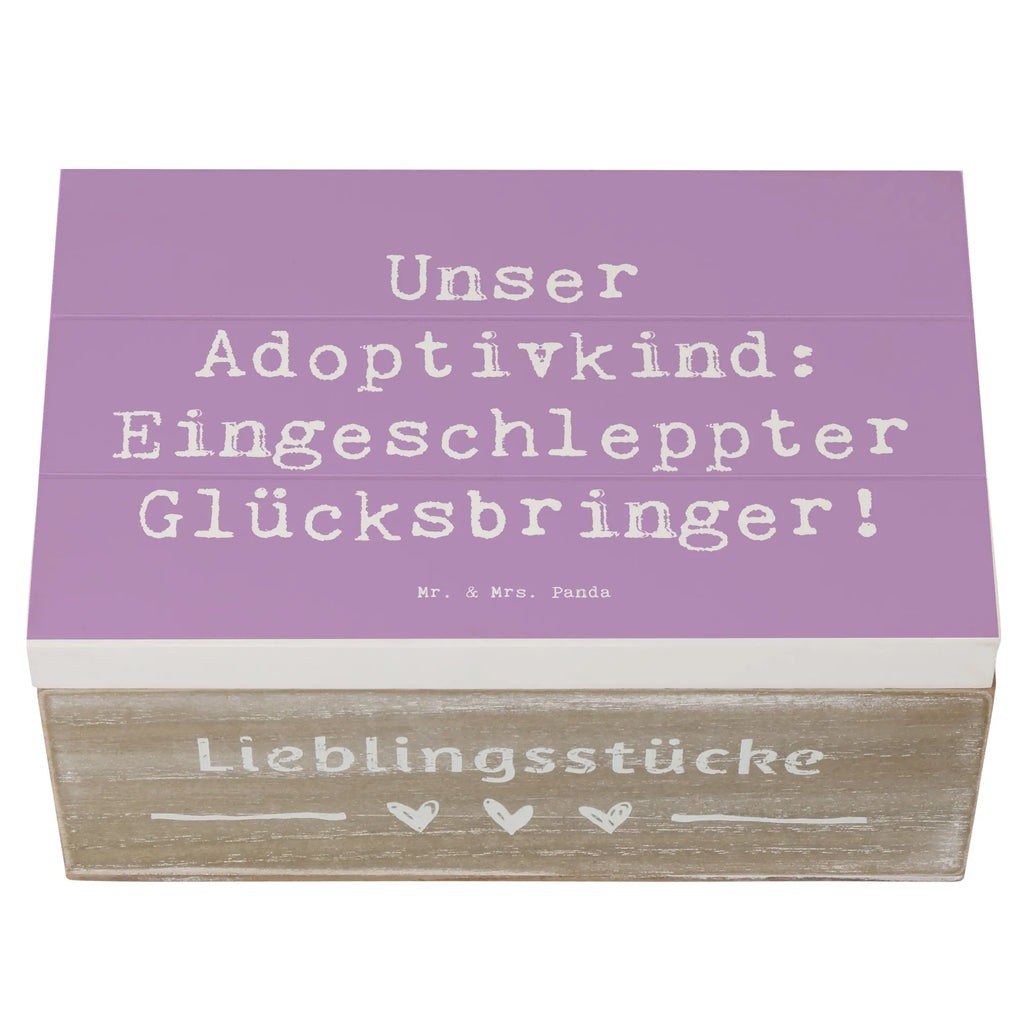 Holzkiste Spruch Adoptivkind Glücksbringer Dekokiste, Erinnerungskiste, Erinnerungsbox, Truhe, Schatzkiste, Aufbewahrungsbox, XXL, Geschenkdose, Geschenkbox, Holzkiste, Kiste, Schatulle, Familie, Vatertag, Muttertag, Bruder, Schwester, Mama, Papa, Oma, Opa