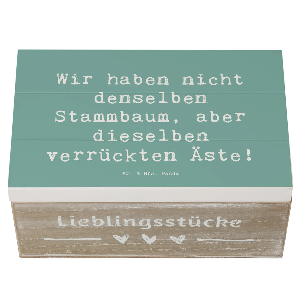 Wooden chest Saying Wir haben nicht denselben Stammbaum, aber dieselben verrückten Äste! holztruhe, deko box, Erinnerungskiste, Kiste, Holzkiste, erinnerungsbox hochzeit, Dekokiste, holzkiste mit deckel, schmuckkästchen, holzbox mit deckel, holzkisten, erinnerungsbox baby, Aufbewahrungsbox, holzbox, Truhe, Schatzkiste, Schatulle, holzboxen, aufbewahrungskiste, dekorative holzkiste, box aus holz, aufbewahrungsbox holz, Geschenkbox, holz aufbewahrungsbox, Erinnerungsbox, ordnungsbox, aufbewahrungsbox aus holz, Familie, Mama, Schwester, Opa, Bruder, Vatertag, Papa, Muttertag, Oma