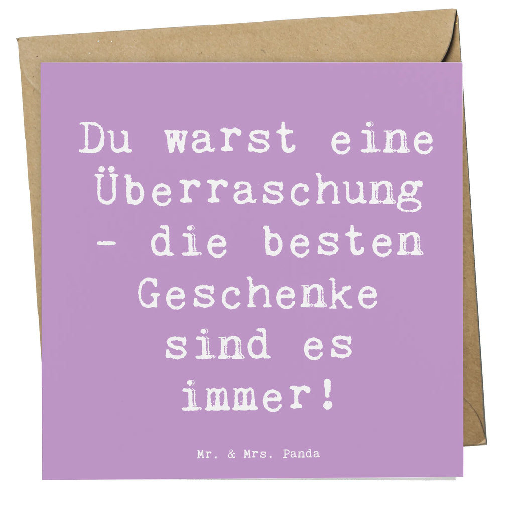 Deluxe Karte Spruch Überraschung Adoptivkind Klappkarte, Karte, Einladungskarte, Hochzeitskarte, Glückwunschkarte, Grußkarte, Geburtstagskarte, Hochwertige Grußkarte, Hochwertige Klappkarte, Familie, Vatertag, Muttertag, Bruder, Schwester, Mama, Papa, Oma, Opa
