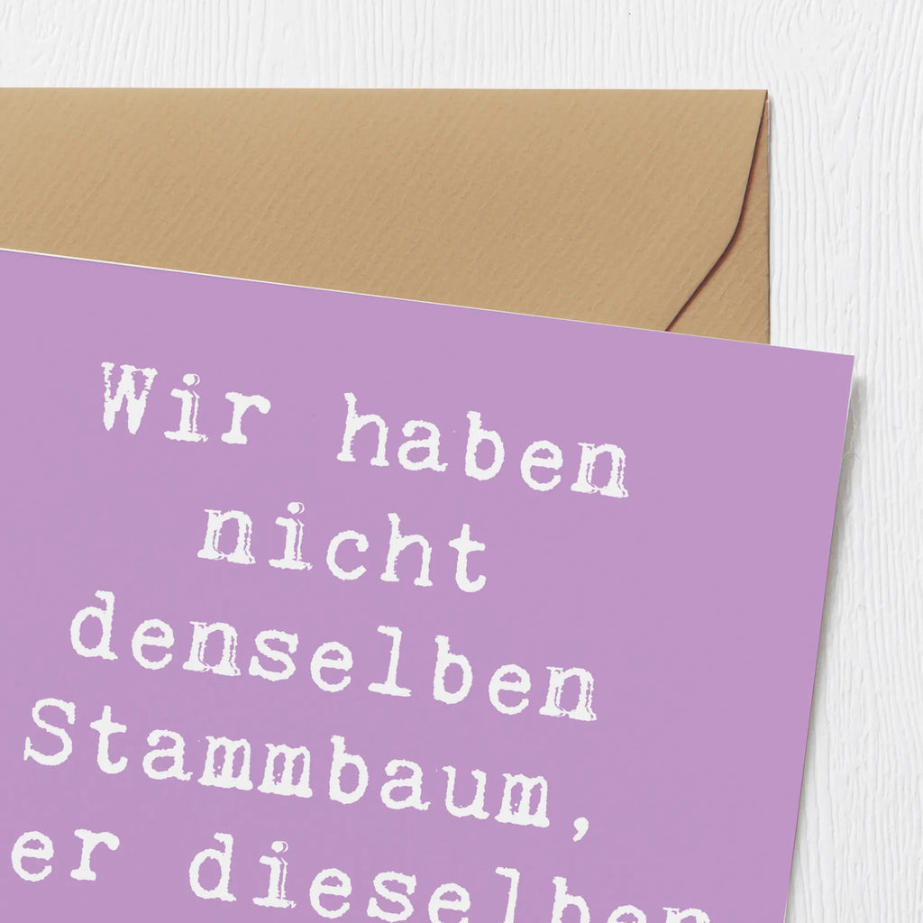 Deluxe Karte Spruch Adoptivkind Verrückte Äste Karte, Hochzeitskarte, Geburtstagskarte, Einladungskarte, Grußkarte, Hochwertige Grußkarte, Hochwertige Klappkarte, Klappkarte, Glückwunschkarte, Familie, Vatertag, Muttertag, Bruder, Schwester, Mama, Papa, Oma, Opa