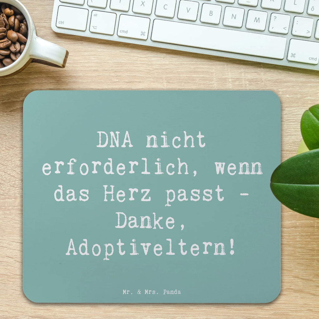 Mouse mat Saying DNA nicht erforderlich, wenn das Herz passt - Danke, Adoptiveltern! Mousepad, Computer zubehör, Büroausstattung, PC Zubehör, Arbeitszimmer, Mauspad, Einzigartiges Mauspad, Designer Mauspad, Mausunterlage, Mauspad Büro, Familie, Vatertag, Muttertag, Bruder, Schwester, Mama, Papa, Oma, Opa