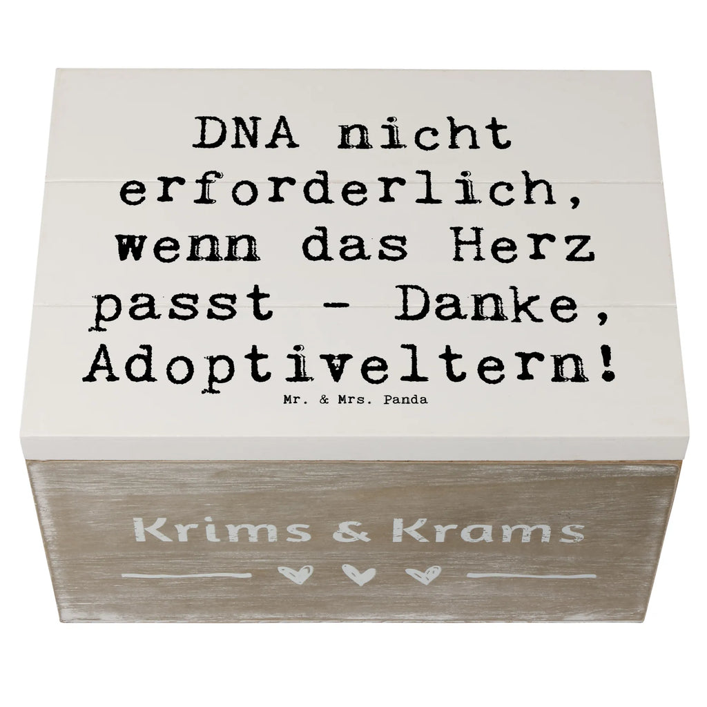 Holzkiste Spruch Liebe Adoptiveltern XXL, Geschenkbox, Aufbewahrungsbox, Dekokiste, Truhe, Kiste, Schatzkiste, Holzkiste, Schatulle, Erinnerungskiste, Erinnerungsbox, Geschenkdose, Familie, Vatertag, Muttertag, Bruder, Schwester, Mama, Papa, Oma, Opa