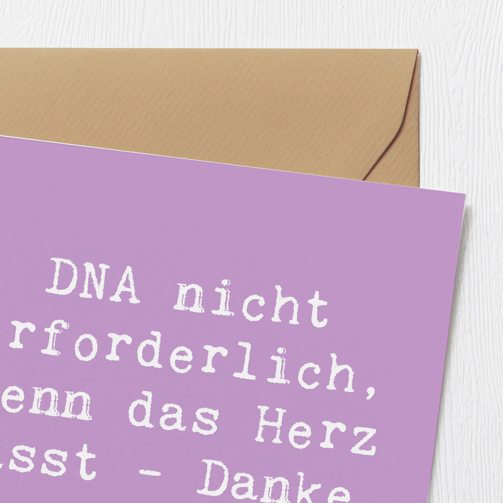 Deluxe Karte Spruch Liebe Adoptiveltern Grußkarte, Karte, Geburtstagskarte, Hochwertige Klappkarte, Glückwunschkarte, Einladungskarte, Hochwertige Grußkarte, Klappkarte, Hochzeitskarte, Familie, Vatertag, Muttertag, Bruder, Schwester, Mama, Papa, Oma, Opa