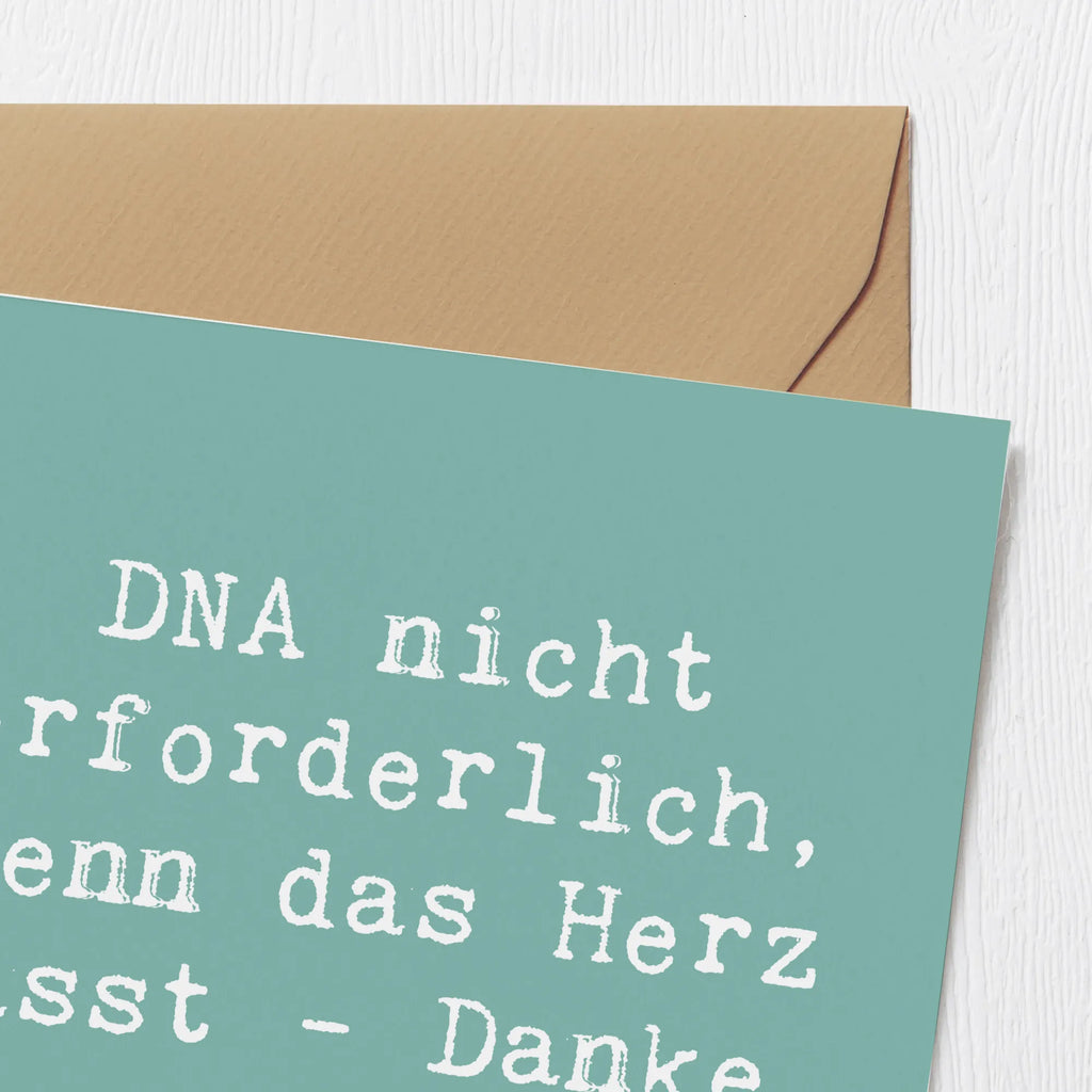 Deluxe Karte Spruch Liebe Adoptiveltern Grußkarte, Karte, Geburtstagskarte, Hochwertige Klappkarte, Glückwunschkarte, Einladungskarte, Hochwertige Grußkarte, Klappkarte, Hochzeitskarte, Familie, Vatertag, Muttertag, Bruder, Schwester, Mama, Papa, Oma, Opa