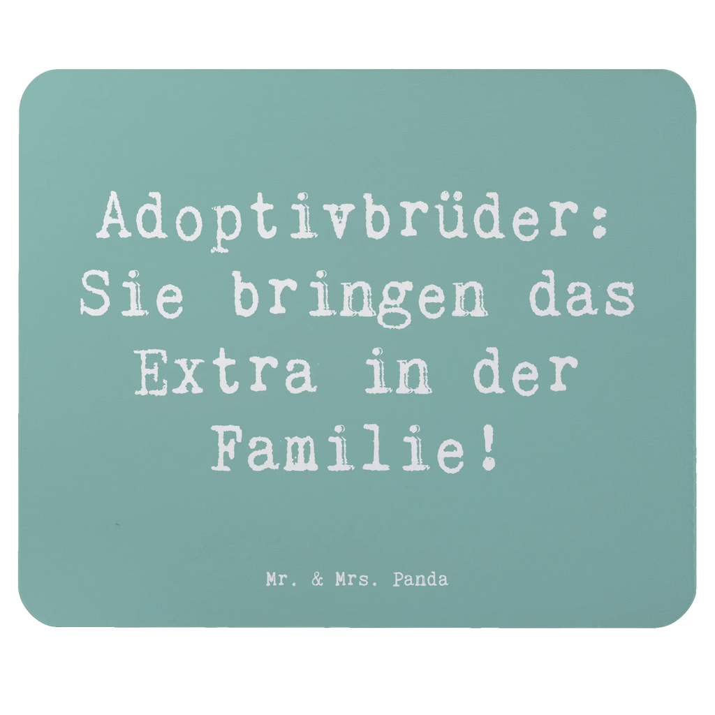 Mouse mat Saying Adoptivbrüder: Sie bringen das Extra in der Familie! Mousepad, Computer zubehör, Büroausstattung, PC Zubehör, Arbeitszimmer, Mauspad, Einzigartiges Mauspad, Designer Mauspad, Mausunterlage, Mauspad Büro, Familie, Vatertag, Muttertag, Bruder, Schwester, Mama, Papa, Oma, Opa
