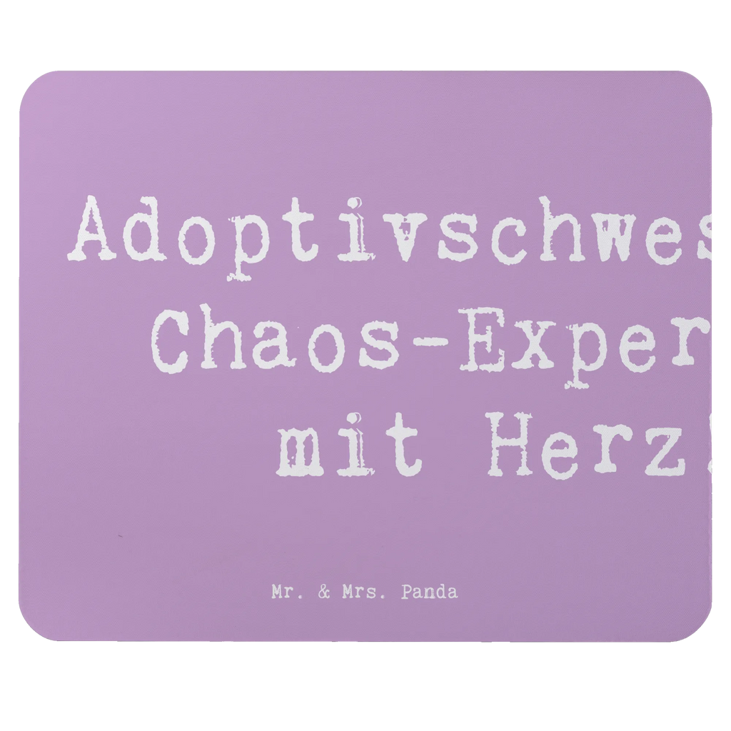 Mouse mat Saying Adoptivschwester: Chaos-Expertin mit Herz! Mousepad, Computer zubehör, Büroausstattung, PC Zubehör, Arbeitszimmer, Mauspad, Einzigartiges Mauspad, Designer Mauspad, Mausunterlage, Mauspad Büro, Familie, Vatertag, Muttertag, Bruder, Schwester, Mama, Papa, Oma, Opa