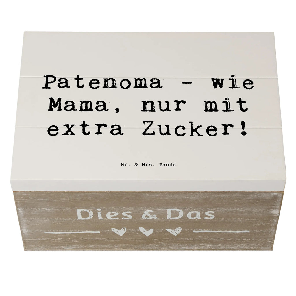 Holzkiste Spruch Patenoma Liebe Geschenkdose, Holzkiste, Schatzkiste, XXL, Kiste, Erinnerungsbox, Geschenkbox, Aufbewahrungsbox, Schatulle, Truhe, Erinnerungskiste, Dekokiste, Familie, Vatertag, Muttertag, Bruder, Schwester, Mama, Papa, Oma, Opa