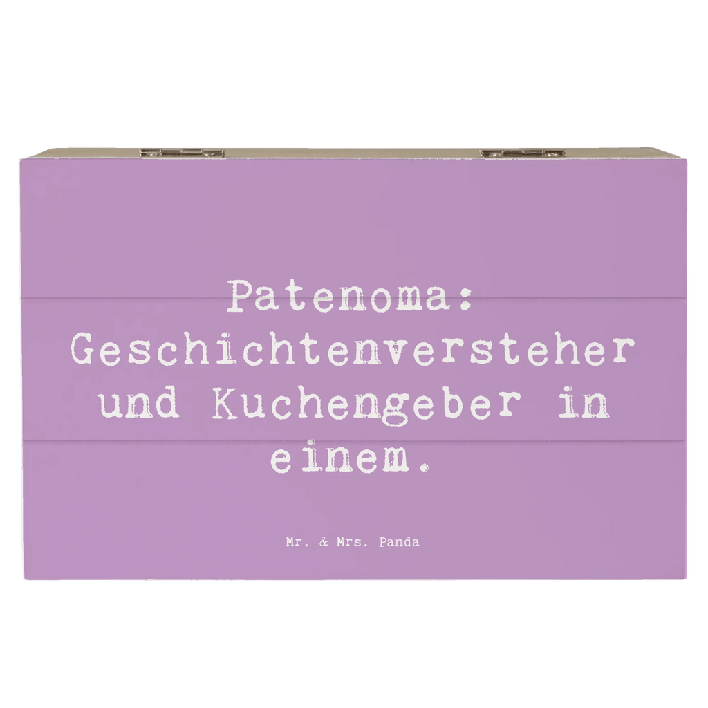 Holzkiste Spruch Patenoma Dekokiste, Holzkiste, XXL, Aufbewahrungsbox, Geschenkbox, Geschenkdose, Schatulle, Erinnerungskiste, Schatzkiste, Erinnerungsbox, Truhe, Kiste, Familie, Vatertag, Muttertag, Bruder, Schwester, Mama, Papa, Oma, Opa
