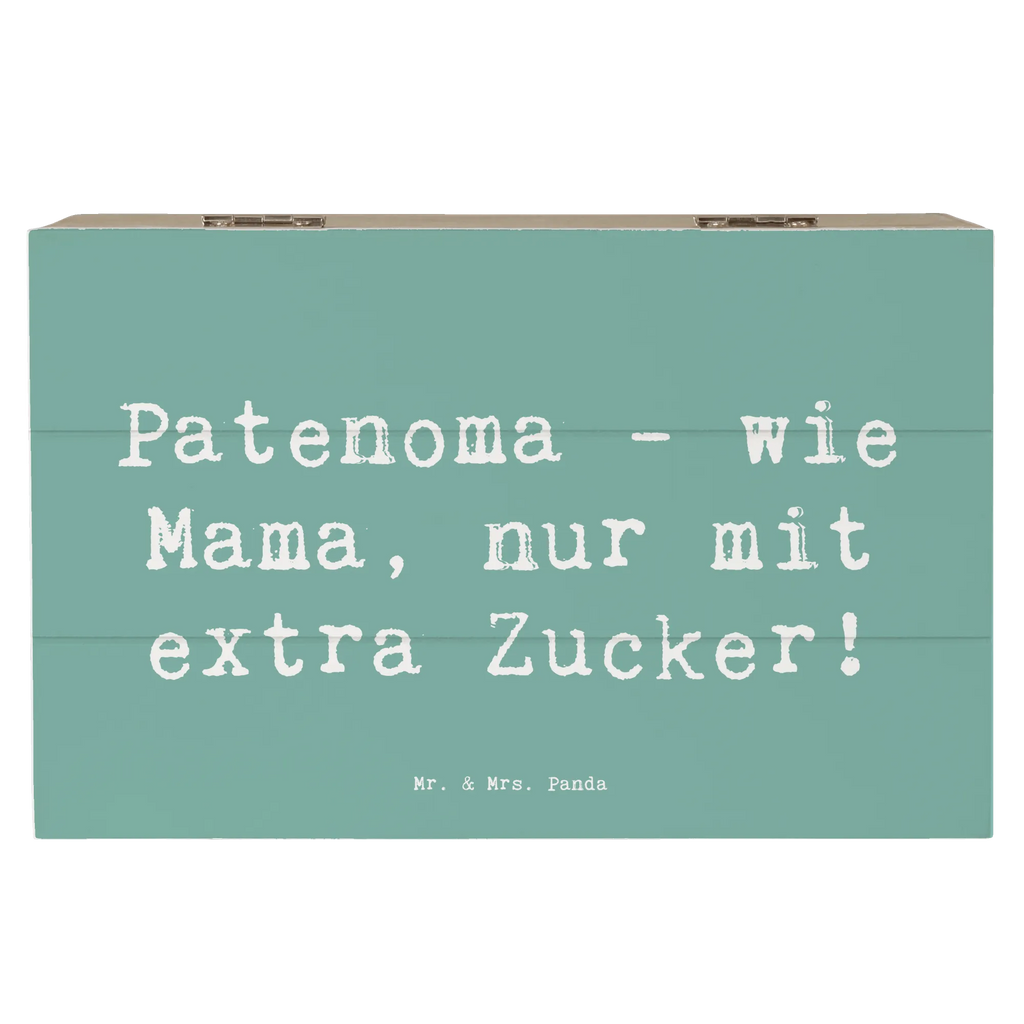 Holzkiste Spruch Patenoma Liebe Geschenkdose, Holzkiste, Schatzkiste, XXL, Kiste, Erinnerungsbox, Geschenkbox, Aufbewahrungsbox, Schatulle, Truhe, Erinnerungskiste, Dekokiste, Familie, Vatertag, Muttertag, Bruder, Schwester, Mama, Papa, Oma, Opa