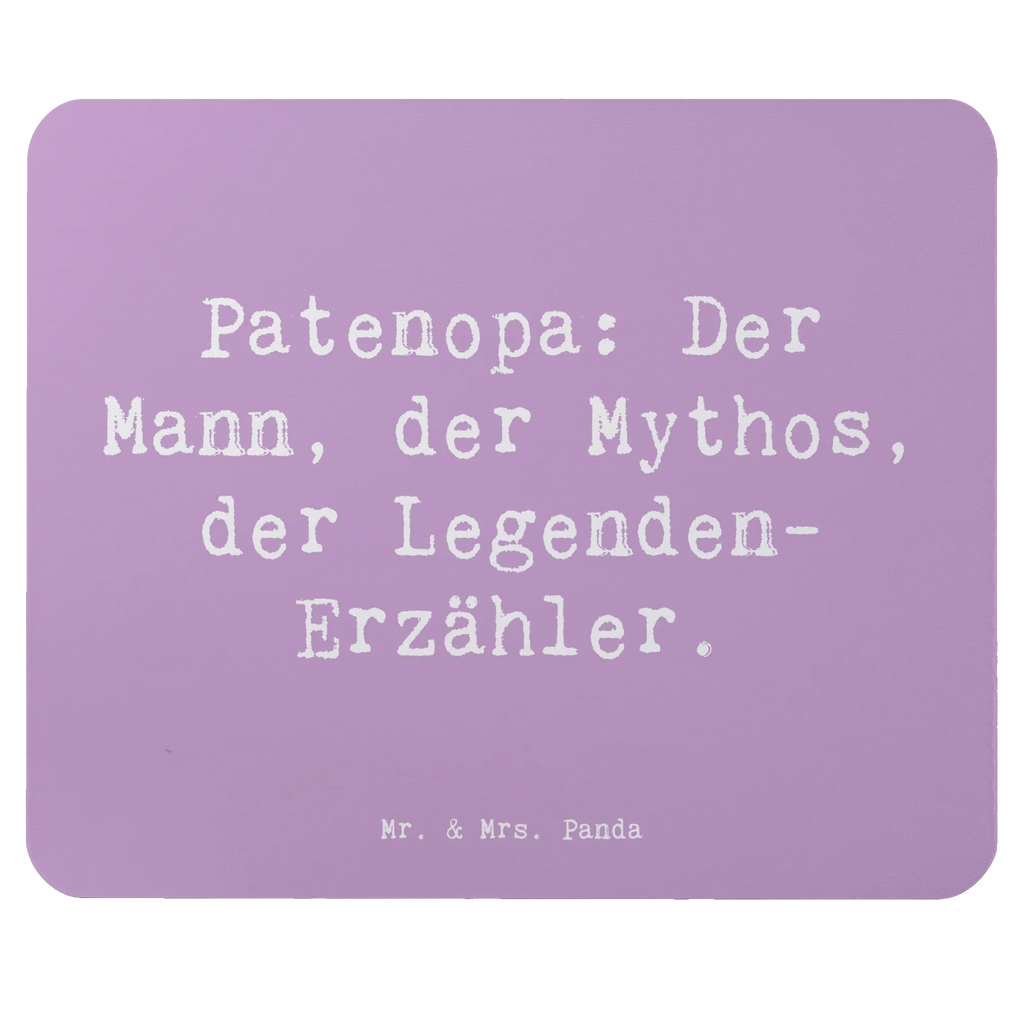 Mouse mat Saying Patenopa: Der Mann, der Mythos, der Legenden-Erzähler. Mousepad, Computer zubehör, Büroausstattung, PC Zubehör, Arbeitszimmer, Mauspad, Einzigartiges Mauspad, Designer Mauspad, Mausunterlage, Mauspad Büro, Familie, Vatertag, Muttertag, Bruder, Schwester, Mama, Papa, Oma, Opa