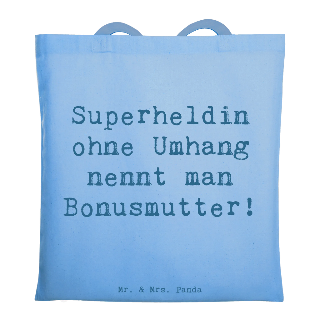 Tragetasche Spruch Bonusmutter Superheld Jutebeutel, Jutetasche, Stoffbeutel, Badetasche, Shopper, Beutel, Beuteltasche, Laptoptasche, Strandtasche, Einkaufstüte, Tragetasche, Umhängetasche, Schultertasche, Einkaufstasche, Tasche, Stofftasche, Familie, Vatertag, Muttertag, Bruder, Schwester, Mama, Papa, Oma, Opa