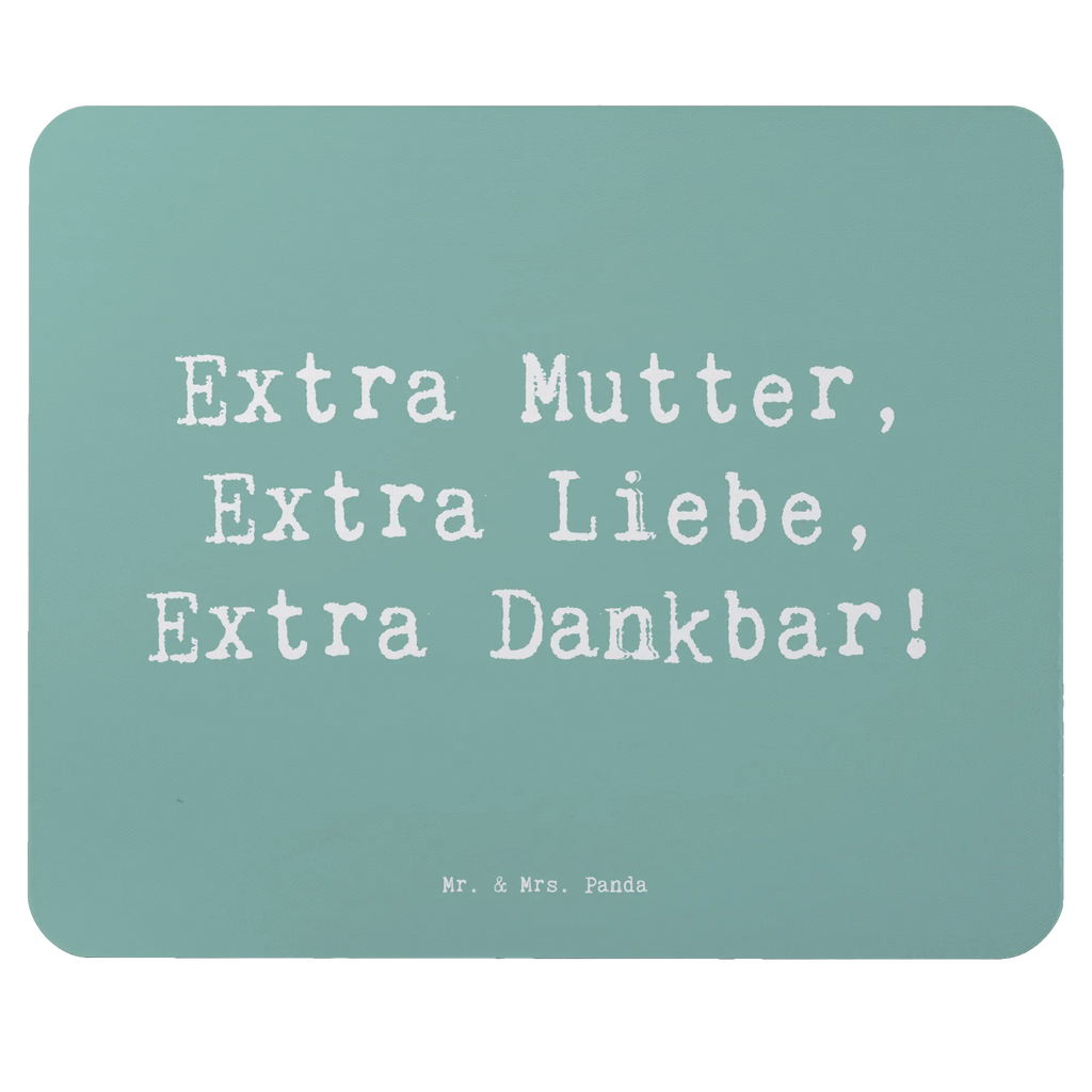 Mouse mat Saying Extra Mutter, Extra Liebe, Extra Dankbar! Mousepad, Computer zubehör, Büroausstattung, PC Zubehör, Arbeitszimmer, Mauspad, Einzigartiges Mauspad, Designer Mauspad, Mausunterlage, Mauspad Büro, Familie, Vatertag, Muttertag, Bruder, Schwester, Mama, Papa, Oma, Opa