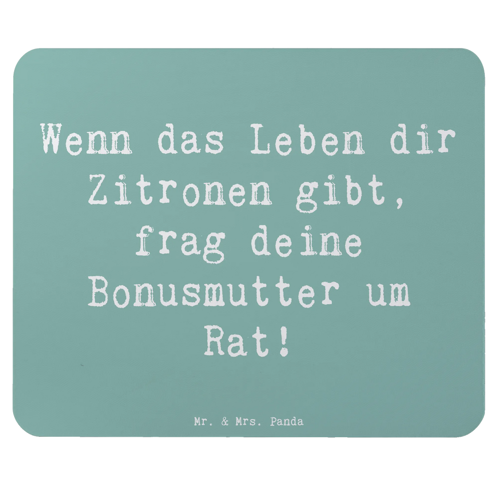 Mouse mat Saying Wenn das Leben dir Zitronen gibt, frag deine Bonusmutter um Rat! Mousepad, Computer zubehör, Büroausstattung, PC Zubehör, Arbeitszimmer, Mauspad, Einzigartiges Mauspad, Designer Mauspad, Mausunterlage, Mauspad Büro, Familie, Vatertag, Muttertag, Bruder, Schwester, Mama, Papa, Oma, Opa