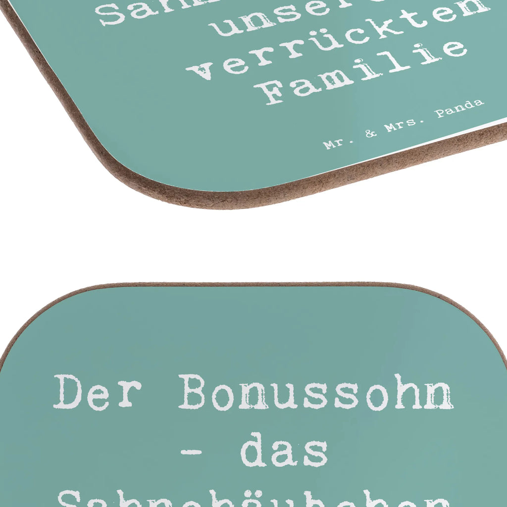 Podkładka Powiedzenie Der Bonussohn - das Sahnehäubchen unserer verrückten Familie Untersetzer, Bierdeckel, Glasuntersetzer, Untersetzer Gläser, Getränkeuntersetzer, Untersetzer aus Holz, Untersetzer für Gläser, Korkuntersetzer, Untersetzer Holz, Holzuntersetzer, Tassen Untersetzer, Untersetzer Design, Familie, Vatertag, Muttertag, Bruder, Schwester, Mama, Papa, Oma, Opa