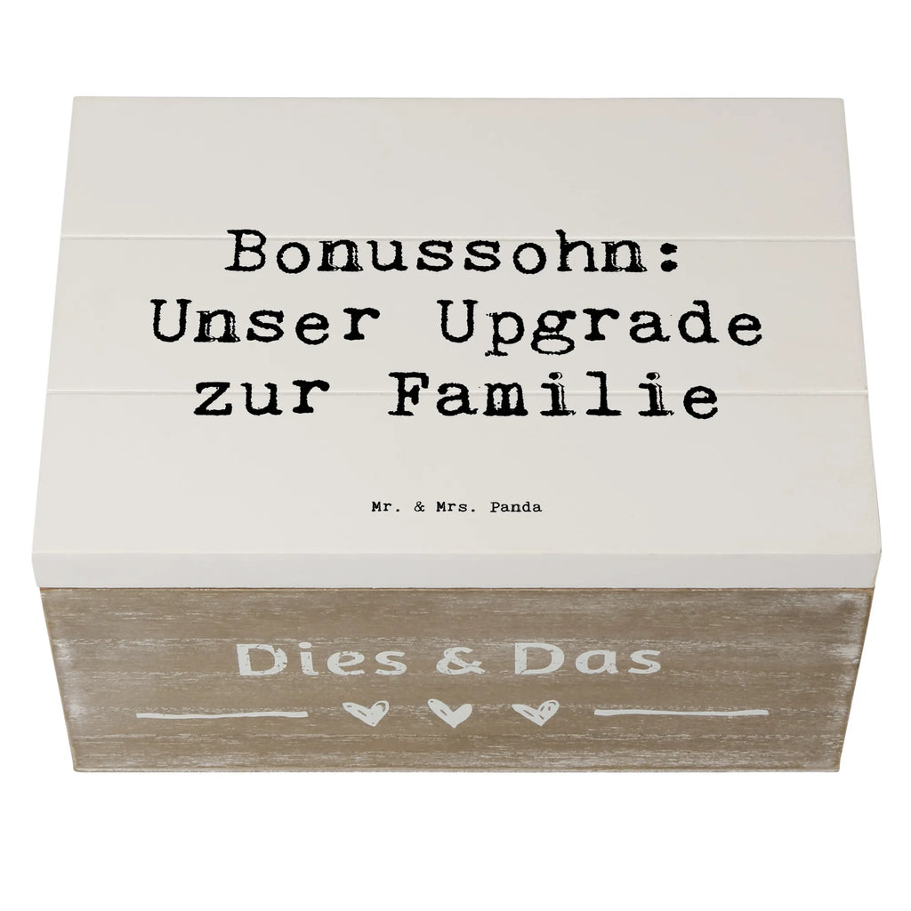 Holzkiste Spruch Bonussohn Wertschätzung Schatulle, Holzkiste, Truhe, Erinnerungsbox, Erinnerungskiste, XXL, Kiste, Geschenkdose, Aufbewahrungsbox, Geschenkbox, Dekokiste, Schatzkiste, Familie, Vatertag, Muttertag, Bruder, Schwester, Mama, Papa, Oma, Opa