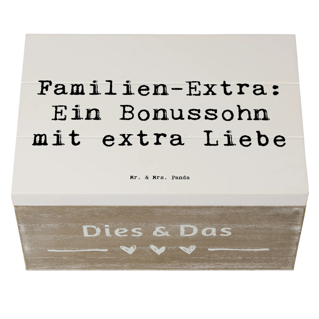 Holzkiste Spruch Bonussohn Liebe Geschenkbox, Erinnerungsbox, Truhe, Schatzkiste, Holzkiste, Kiste, XXL, Dekokiste, Schatulle, Geschenkdose, Erinnerungskiste, Aufbewahrungsbox, Familie, Vatertag, Muttertag, Bruder, Schwester, Mama, Papa, Oma, Opa