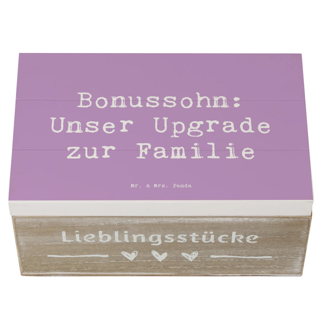 Holzkiste Spruch Bonussohn Wertschätzung Schatulle, Holzkiste, Truhe, Erinnerungsbox, Erinnerungskiste, XXL, Kiste, Geschenkdose, Aufbewahrungsbox, Geschenkbox, Dekokiste, Schatzkiste, Familie, Vatertag, Muttertag, Bruder, Schwester, Mama, Papa, Oma, Opa