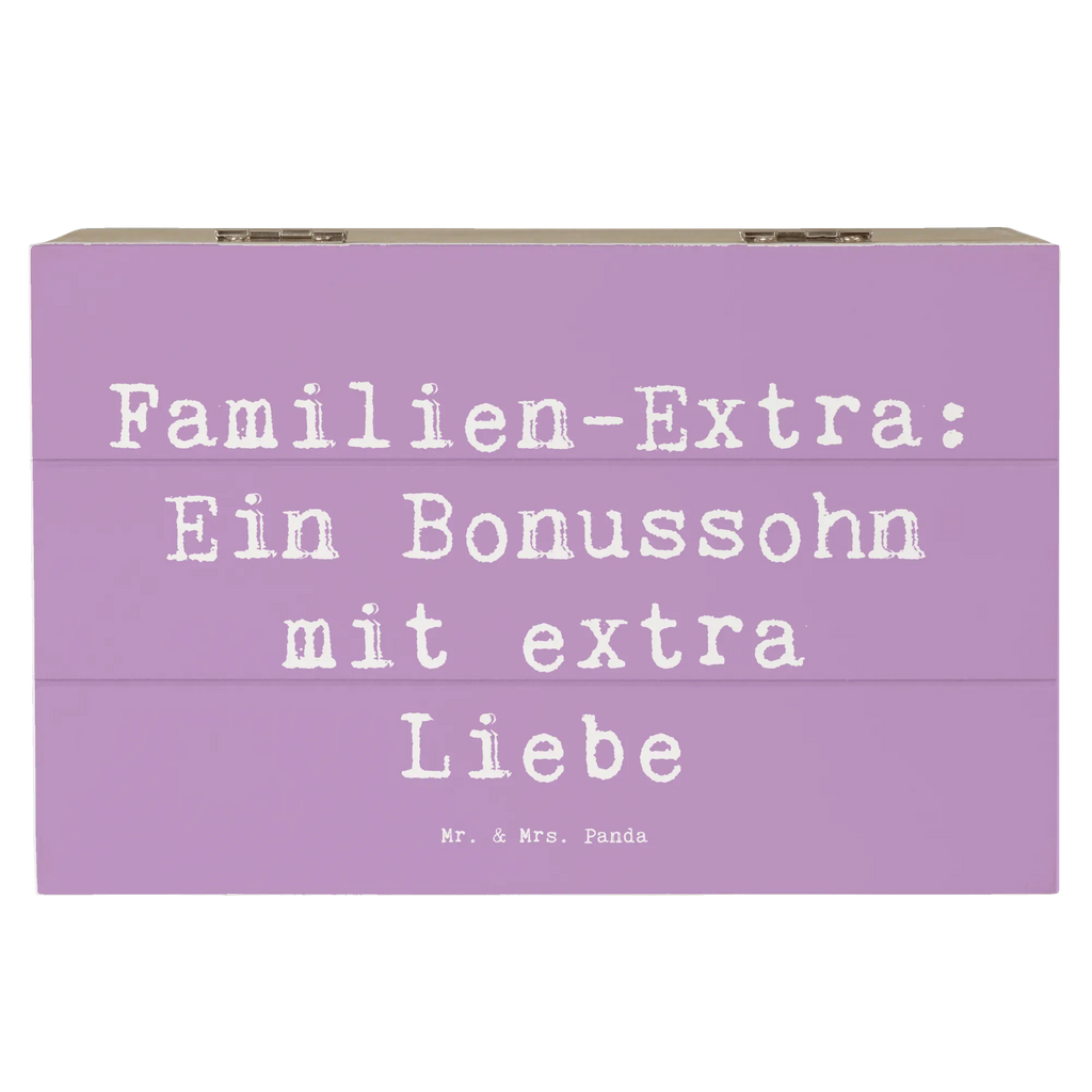 Holzkiste Spruch Bonussohn Liebe Geschenkbox, Erinnerungsbox, Truhe, Schatzkiste, Holzkiste, Kiste, XXL, Dekokiste, Schatulle, Geschenkdose, Erinnerungskiste, Aufbewahrungsbox, Familie, Vatertag, Muttertag, Bruder, Schwester, Mama, Papa, Oma, Opa