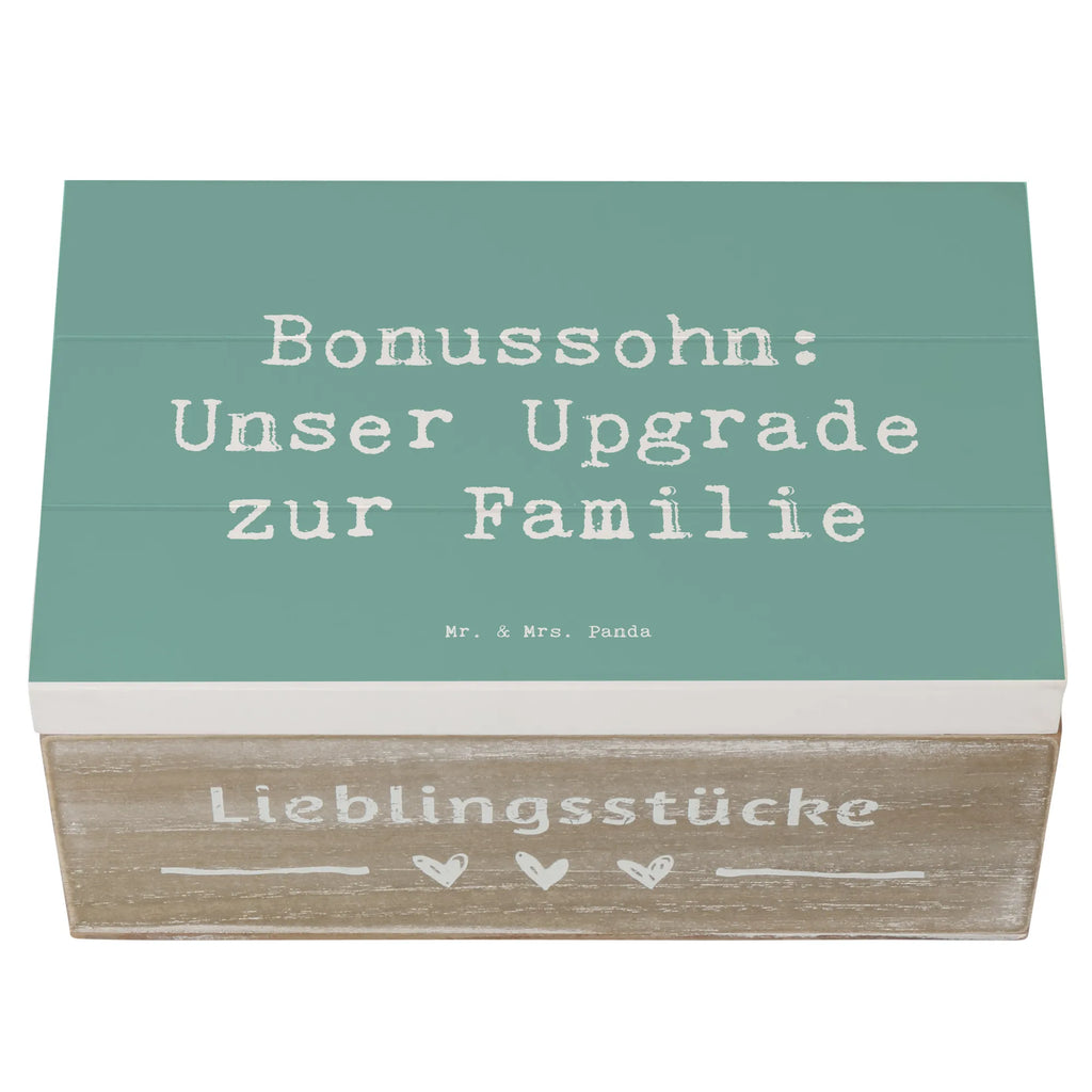 Holzkiste Spruch Bonussohn Wertschätzung Schatulle, Holzkiste, Truhe, Erinnerungsbox, Erinnerungskiste, XXL, Kiste, Geschenkdose, Aufbewahrungsbox, Geschenkbox, Dekokiste, Schatzkiste, Familie, Vatertag, Muttertag, Bruder, Schwester, Mama, Papa, Oma, Opa
