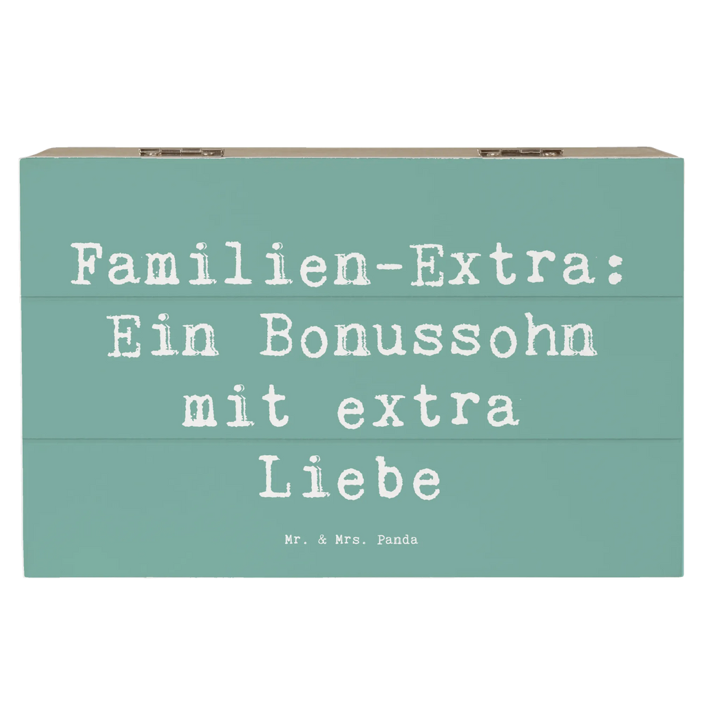 Holzkiste Spruch Bonussohn Liebe Geschenkbox, Erinnerungsbox, Truhe, Schatzkiste, Holzkiste, Kiste, XXL, Dekokiste, Schatulle, Geschenkdose, Erinnerungskiste, Aufbewahrungsbox, Familie, Vatertag, Muttertag, Bruder, Schwester, Mama, Papa, Oma, Opa