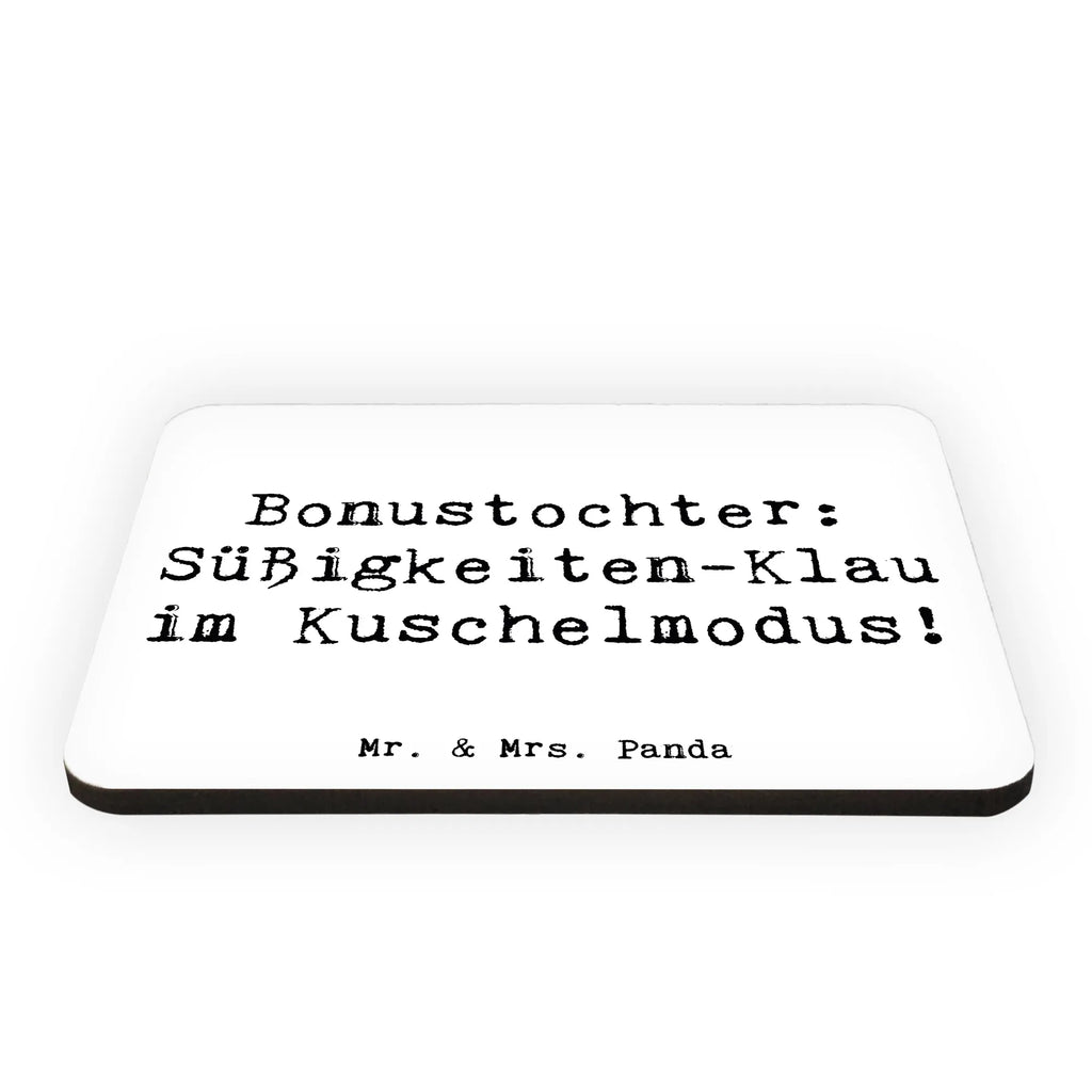 Magnet Spruch Bonustochter Überraschungen Whiteboard Magnet, Motivmagnete, Notiz Magnet, Pinnwandmagnet, Kühlschrankmagnet, Kühlschrank Dekoration, Dekomagnet, Souvenir Magnet, Familie, Vatertag, Muttertag, Bruder, Schwester, Mama, Papa, Oma, Opa