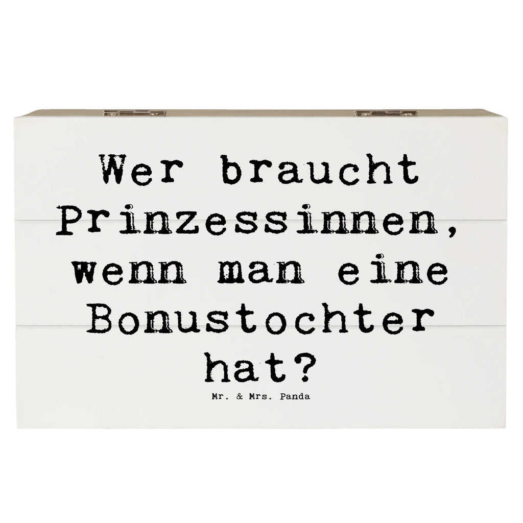 Holzkiste Spruch Bonustochter Schatzkiste, Truhe, Schatulle, XXL, Aufbewahrungsbox, Geschenkbox, Kiste, Erinnerungsbox, Erinnerungskiste, Dekokiste, Geschenkdose, Holzkiste, Familie, Vatertag, Muttertag, Bruder, Schwester, Mama, Papa, Oma, Opa