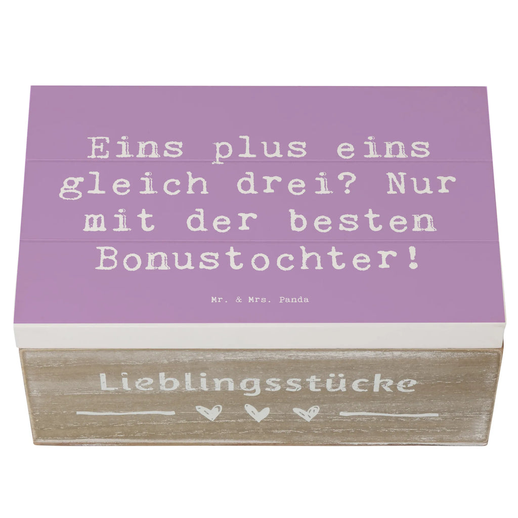Holzkiste Spruch Beste Bonustochter Geschenkdose, Dekokiste, Truhe, Schatulle, Kiste, Erinnerungskiste, Geschenkbox, XXL, Aufbewahrungsbox, Schatzkiste, Erinnerungsbox, Holzkiste, Familie, Vatertag, Muttertag, Bruder, Schwester, Mama, Papa, Oma, Opa