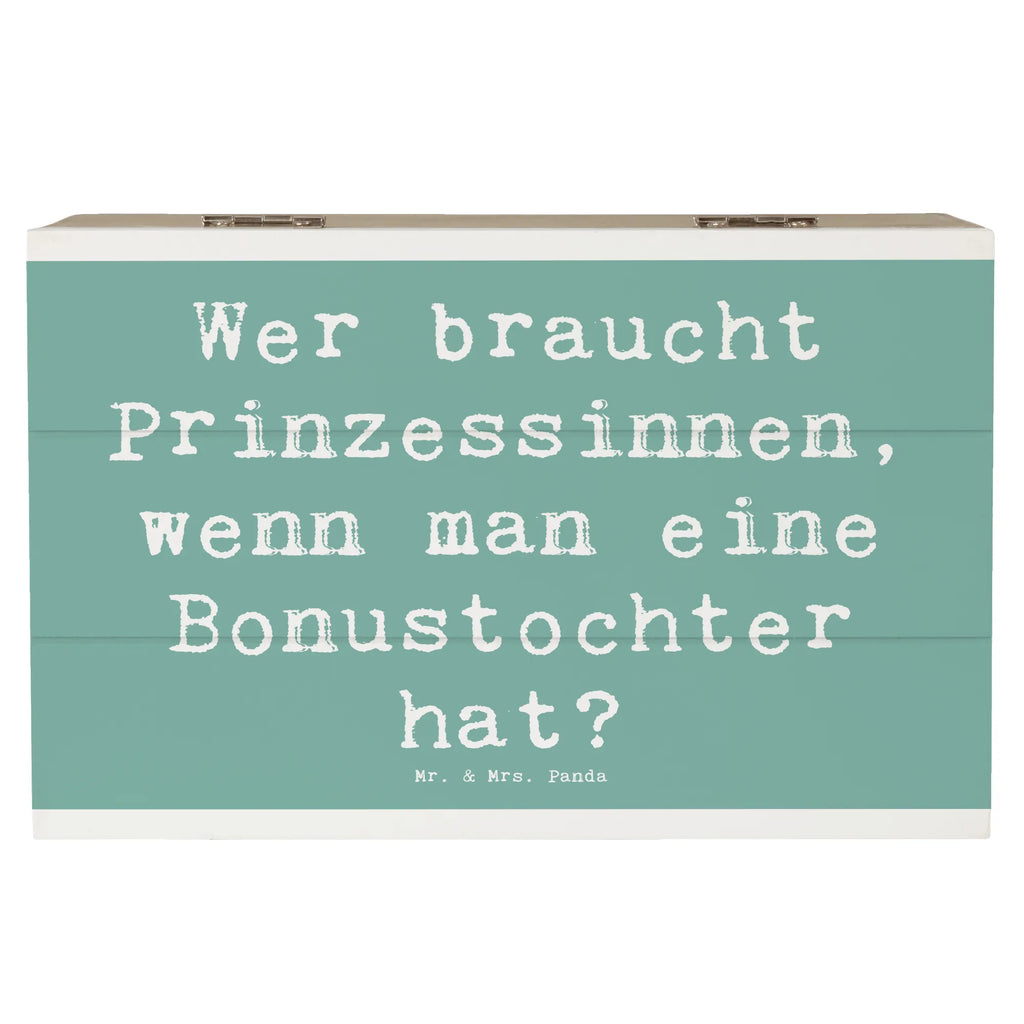 Holzkiste Spruch Bonustochter Schatzkiste, Truhe, Schatulle, XXL, Aufbewahrungsbox, Geschenkbox, Kiste, Erinnerungsbox, Erinnerungskiste, Dekokiste, Geschenkdose, Holzkiste, Familie, Vatertag, Muttertag, Bruder, Schwester, Mama, Papa, Oma, Opa