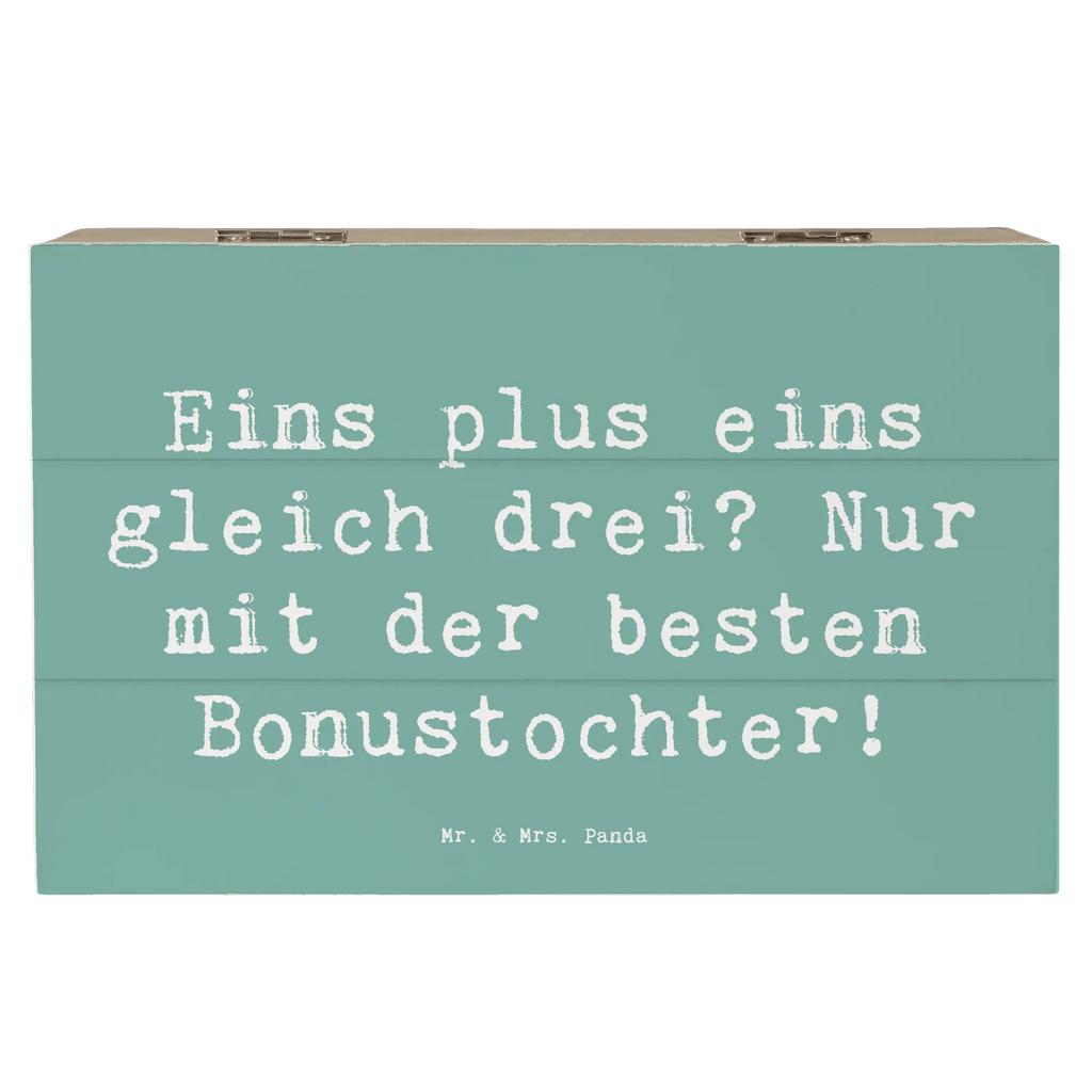 Holzkiste Spruch Beste Bonustochter Geschenkdose, Dekokiste, Truhe, Schatulle, Kiste, Erinnerungskiste, Geschenkbox, XXL, Aufbewahrungsbox, Schatzkiste, Erinnerungsbox, Holzkiste, Familie, Vatertag, Muttertag, Bruder, Schwester, Mama, Papa, Oma, Opa