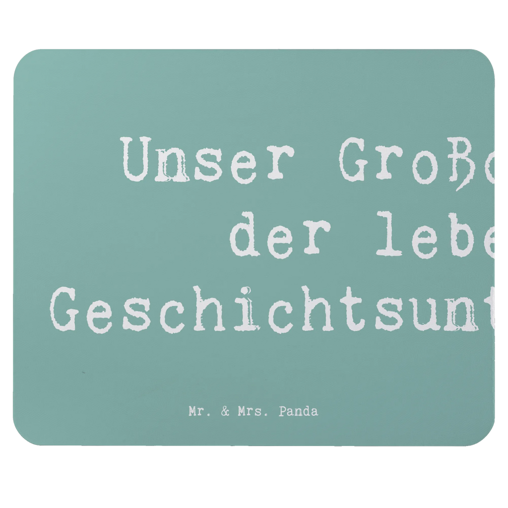 Mouse mat Saying Unser Großonkel - der lebende Geschichtsunterricht. Mousepad, Computer zubehör, Büroausstattung, PC Zubehör, Arbeitszimmer, Mauspad, Einzigartiges Mauspad, Designer Mauspad, Mausunterlage, Mauspad Büro, Familie, Vatertag, Muttertag, Bruder, Schwester, Mama, Papa, Oma, Opa