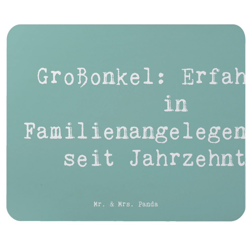 Mouse mat Saying Großonkel: Erfahrener in Familienangelegenheiten seit Jahrzehnten! Mousepad, Computer zubehör, Büroausstattung, PC Zubehör, Arbeitszimmer, Mauspad, Einzigartiges Mauspad, Designer Mauspad, Mausunterlage, Mauspad Büro, Familie, Vatertag, Muttertag, Bruder, Schwester, Mama, Papa, Oma, Opa