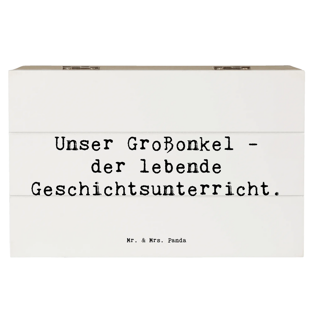 Holzkiste Spruch Großonkel Geschichtsunterricht Dekokiste, Erinnerungsbox, Schatzkiste, Holzkiste, Geschenkbox, Truhe, Erinnerungskiste, XXL, Geschenkdose, Aufbewahrungsbox, Kiste, Schatulle, Familie, Vatertag, Muttertag, Bruder, Schwester, Mama, Papa, Oma, Opa